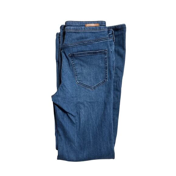 Pilcro Anthropologie Bootcut Flare Jeans Size 27 Braided Pocket Y2K - Picture 8 of 9